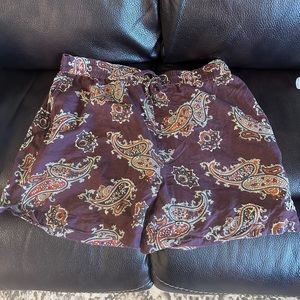 Mens Kith paisley silk shorts